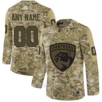 Camiseta Hockey Florida Panthers 2019 Salute to Service Personalizada Camuflaje