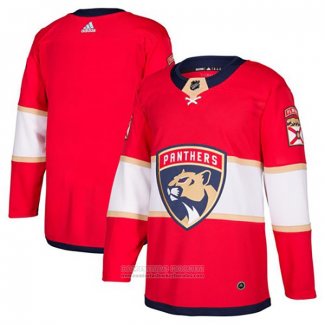 Camiseta Hockey Florida Panthers Blank Primera Autentico Rojo