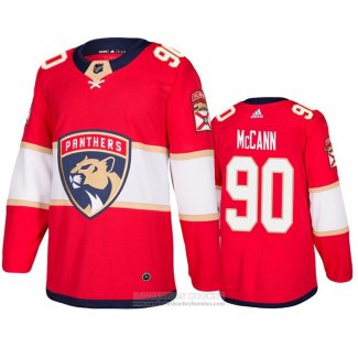 Camiseta Hockey Florida Panthers Jared Mccann Primera Autentico Rojo