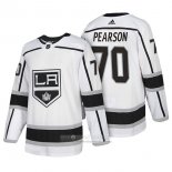 Camiseta Hockey Los Angeles Kings 70 Tanner Pearson Autentico Segunda 2018 Blanco