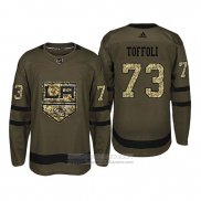 Camiseta Hockey Los Angeles Kings 73 Tyler Toffoli Camuflaje Salute To Service