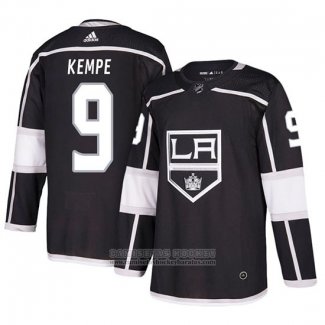 Camiseta Hockey Los Angeles Kings Adrian Kempe Primera Negro