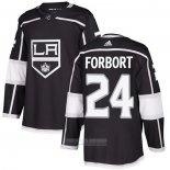 Camiseta Hockey Los Angeles Kings Derek Forbort Primera Autentico Negro