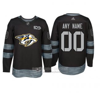 Camiseta Hockey Nashville Predators Personalizada Negro