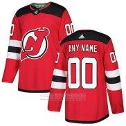 Camiseta Hockey New Jersey Devils Primera Personalizada Rojo