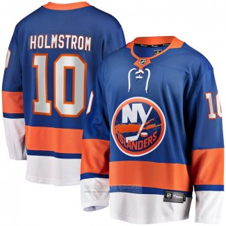 Camiseta Hockey New York Islanders Simon Holmstrom Primera Premier Breakaway Azul