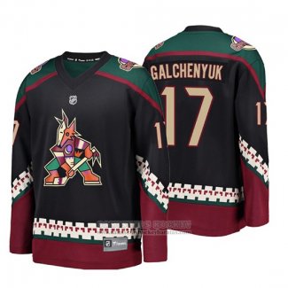 Camiseta Hockey Nino Arizona Coyotes Alex Galchenyuk Alterno Breakaway Fanatics Negro