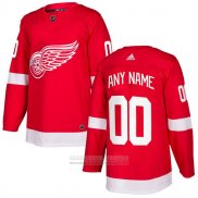 Camiseta Hockey Nino Detroit Red Wings Primera Personalizada Rojo