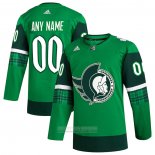 Camiseta Hockey Ottawa Senators 2023 St. Patrick's Day Autentico Personalizada Verde