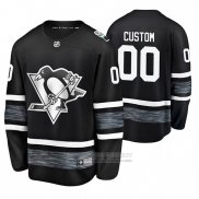 Camiseta Hockey Pittsburgh Penguins Personalizada 2019 All Star Negro