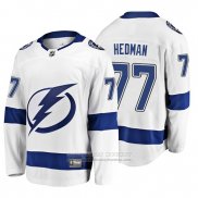 Camiseta Hockey Tampa Bay Lightning Victor Hedman 2019 Segunda Breakaway Blanco