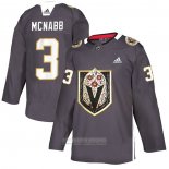 Camiseta Hockey Vegas Golden Knights Brayden McNabb Dia De Los Muertos Gris