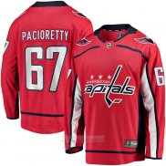 Camiseta Hockey Vegas Washington Capitals Max Pacioretty Primera Breakaway Rojo