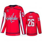 Camiseta Hockey Washington Capitals Nic Dowd Primera Autentico Rojo