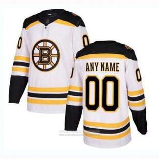 Camiseta Hockey Boston Bruins Segunda Personalizada Blanco