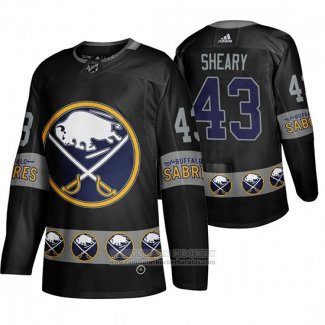 Camiseta Hockey Buffalo Sabres Conor Sheary Team Logo Fashion