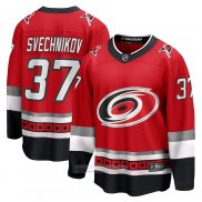 Camiseta Hockey Carolina Hurricanes Andrei Svechnikov 25th Anniversary Premier Breakaway Rojo