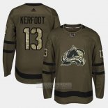 Camiseta Hockey Colorado Avalanche Alexander Kerfoot Camuflaje Salute To Service