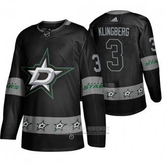 Camiseta Hockey Dallas Stars John Klingberg Team Logo Fashion