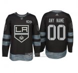 Camiseta Hockey Los Angeles Kings Personalizada Negro