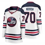 Camiseta Hockey Mujer Winnipeg Jets Joe Morrow Heritage Breakaway Blanco