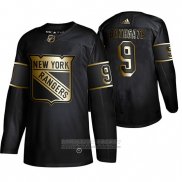 Camiseta Hockey New York Rangers Andy Bathgate Golden Edition Retired Negro