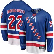 Camiseta Hockey New York Rangers Jonny Brodzinski Primera Premier Breakaway Azul