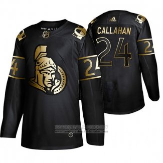 Camiseta Hockey Ottawa Senators Ryan Callahan Golden Edition Negro