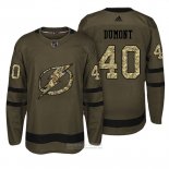 Camiseta Hockey Tampa Bay Lightning 40 Gabriel Dumont Verde Militar