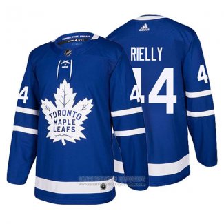 Camiseta Hockey Toronto Maple Leafs 44 Morgan Rielly Primera 2017-2018 Azul