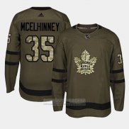 Camiseta Hockey Toronto Maple Leafs Curtis Mcelhinney Camuflaje Salute To Service