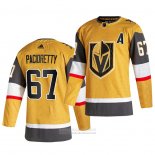 Camiseta Hockey Vegas Oroen Knights Max Pacioretty Alterno Autentico Oro