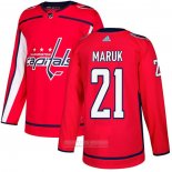 Camiseta Hockey Washington Capitals 21 Dennis Maruk Primera Autentico Rojo