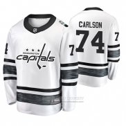 Camiseta Hockey Washington Capitals John Carlson 2019 All Star Blanco