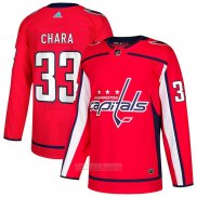 Camiseta Hockey Washington Capitals Zdeno Chara Primera Autentico Rojo