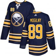 Camiseta Hockey Buffalo Sabres 89 Alexander Mogilny Autentico Azul