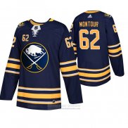 Camiseta Hockey Buffalo Sabres Brandon Montour Primera Autentico Azul