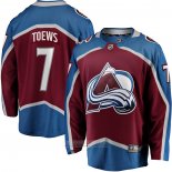 Camiseta Hockey Colorado Avalanche Devon Toews Primera Breakaway Rojo