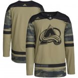 Camiseta Hockey Colorado Avalanche Military Appreciation Team Autentico Practice Camuflaje