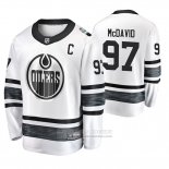 Camiseta Hockey Edmonton Oilers Connor Mcdavid 2019 All Star Blanco