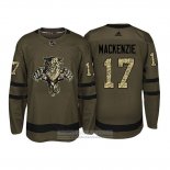 Camiseta Hockey Florida Panthers Derek Mackenzie Camuflaje Salute To Service