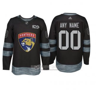 Camiseta Hockey Florida Panthers Personalizada Negro