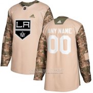 Camiseta Hockey Los Angeles Kings Camuflaje Autentico 2017 Dia De Los Veteranos Stitched Personalizada