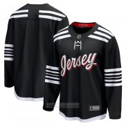 Camiseta Hockey New Jersey Devils Alterno Premier Breakaway Negro