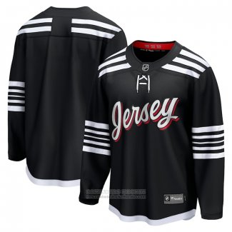 Camiseta Hockey New Jersey Devils Alterno Premier Breakaway Negro