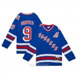 Camiseta Hockey New York Rangers Adam Graves Mitchell & Ness 1993-94 Blue Line Azul