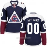 Camiseta Hockey Nino Colorado Avalanche Reebok Personalizada Azul