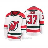 Camiseta Hockey Nino New Jersey Devils Pavel Zacha Alterno Breakaway Blanco