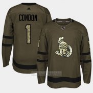 Camiseta Hockey Ottawa Senators Mike Condon Camuflaje Salute To Service