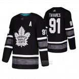 Camiseta Hockey Toronto Maple Leafs John Tavares 2019 All Star Negro2